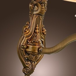 Apliques de parede tradicionais clássicos de metal