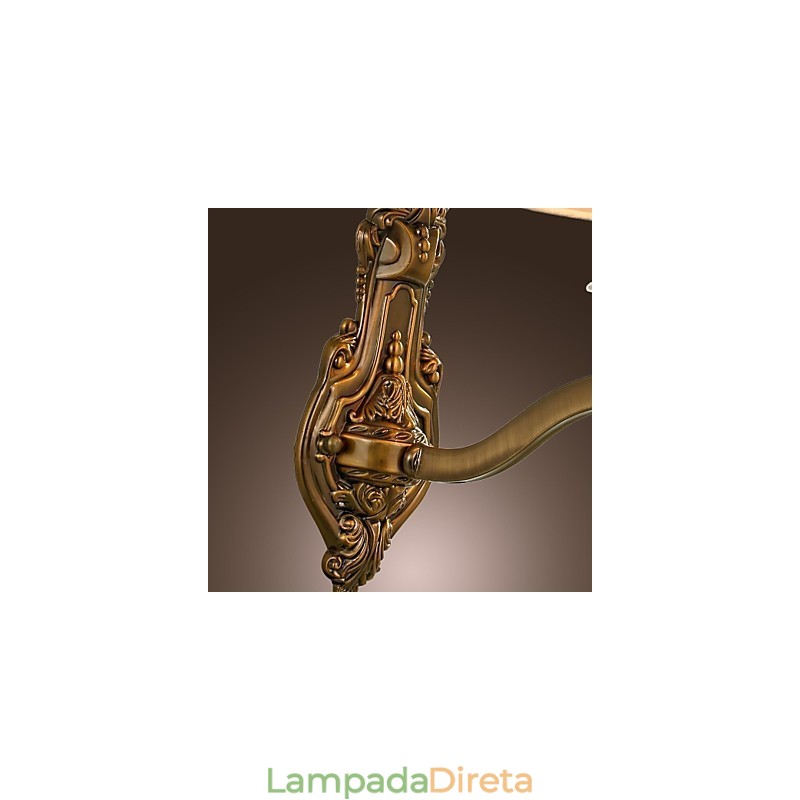 Apliques de parede tradicionais clássicos de metal