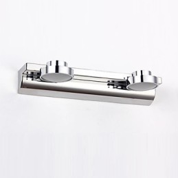 Apliques de parede Iluminação de banheiro Luzes de parede de leitura Mini estilo moderno contemporâneo Metal