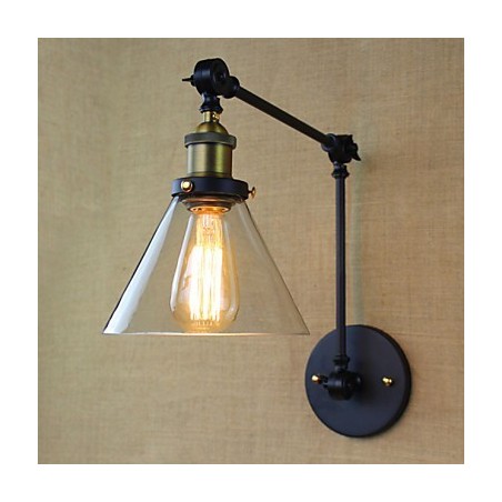 Mediterranean Village Retro Pastoral Vidro Decorativo Parede Sconce Roupas Loja Restaurante Café Mediterranean Village Retro Pastoral Vidro Decorativo Parede Sconce Roupas Loja Restaurante Café