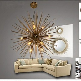 Lustre Retro Imitação Cobre Creative line 12