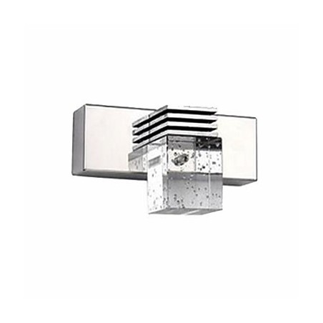 Arandelas de parede Iluminação de banheiro Wall Washers Cristal Mini Estilo Moderno Contemporâneo Metal Arandelas de parede Iluminação de banheiro Wall Washers Cristal Mini Estilo Moderno Contemporâneo Metal