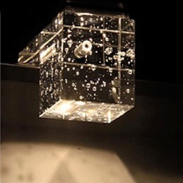 Arandelas de parede Iluminação de banheiro Wall Washers Cristal Mini Estilo Moderno Contemporâneo Metal