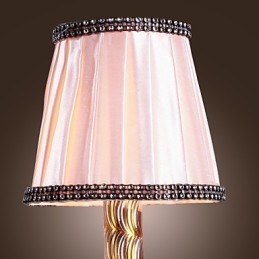 Elegante Luminária de Parede de Cristal em Rosa