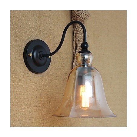 American Rural Countryside Minimalista Sala de estar Corredor Decorado Vidro Wall Sconce American Rural Countryside Minimalista Sala de estar Corredor Decorado Vidro Wall Sconce