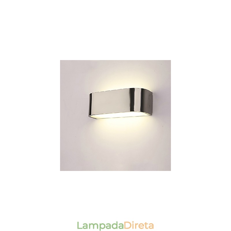 Luminárias de parede embutidas modernas contemporâneas em acrílico