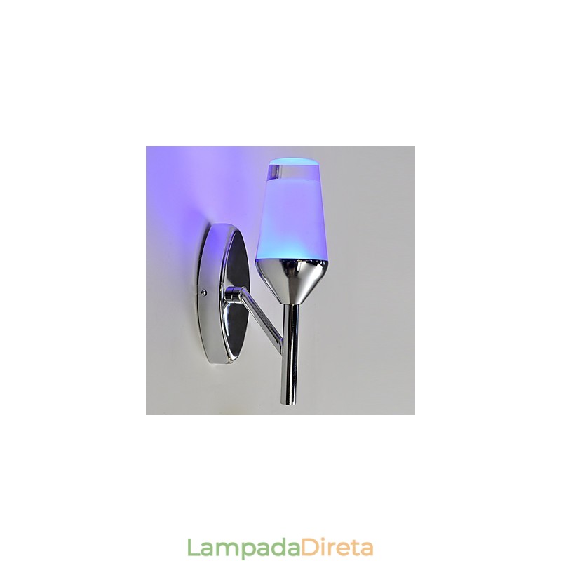Arandelas de parede Modernas Contemporâneas Metal Vidro de Vinho Lâmpada