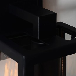 Luminária de parede retrô de qualidade para corredor da indústria eólica com luz de ferro