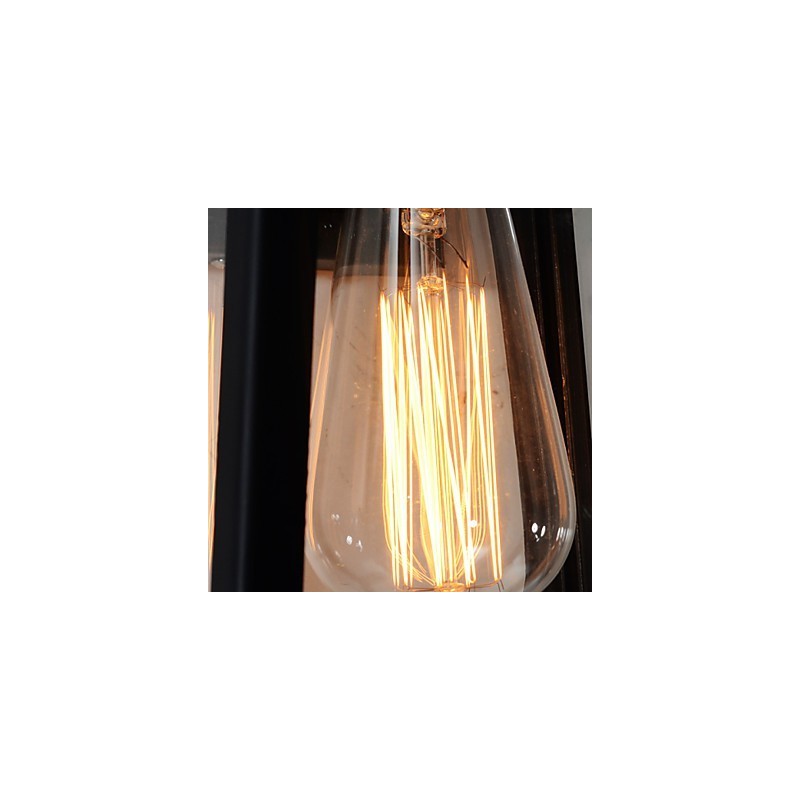 Luminária de parede retrô de qualidade para corredor da indústria eólica com luz de ferro