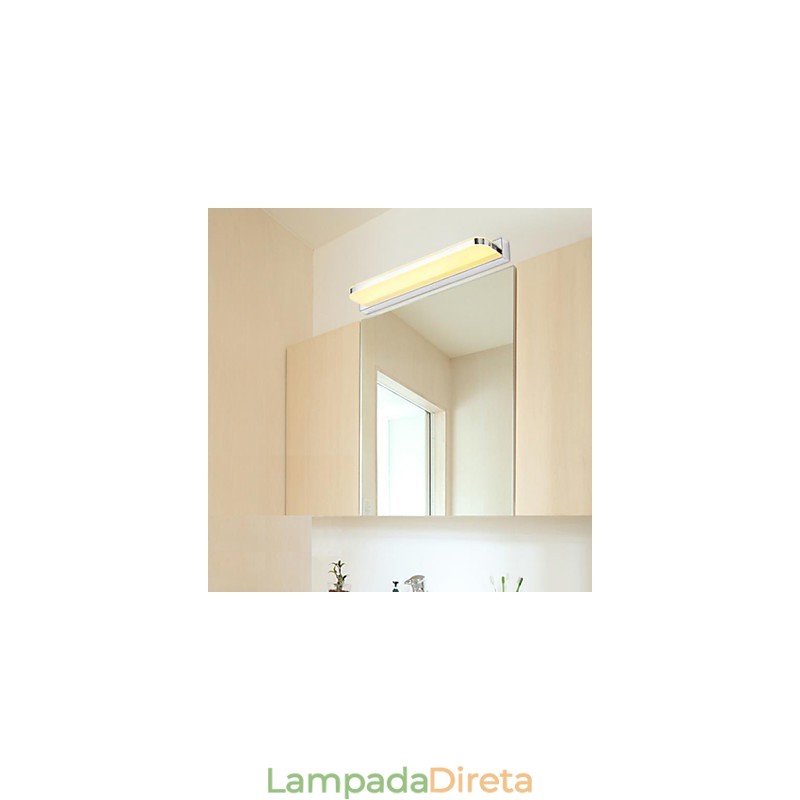 Iluminação de banheiro Wall Washers Luzes de parede de leitura Mini estilo moderno contemporâneo Metal