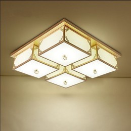 Uma atmosfera de iluminação de teto de ferro de lâmpadas de estilo chinês A