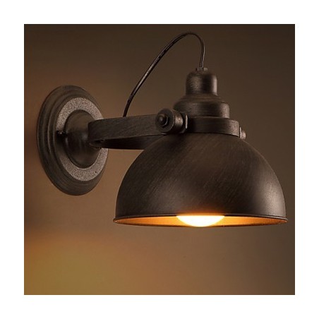 Luminária de parede vintage criativa em ferro forjado estilo loft Luminária de parede vintage criativa em ferro forjado estilo loft