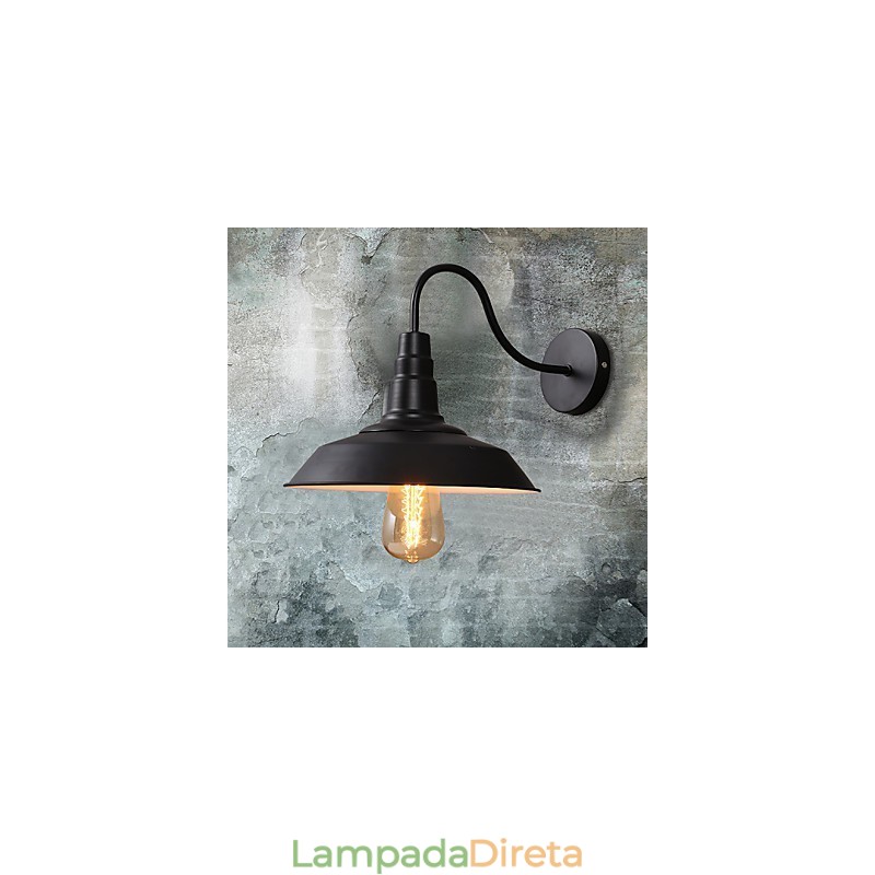 Restaurando os modos antigos é a velha lâmpada de rua, varanda, corredor, pote de ferro forjado, luminária de parede
