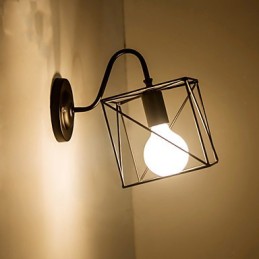 Luminárias de parede da indústria americana nostálgica vintage lron loft corredor luminária de parede para varanda