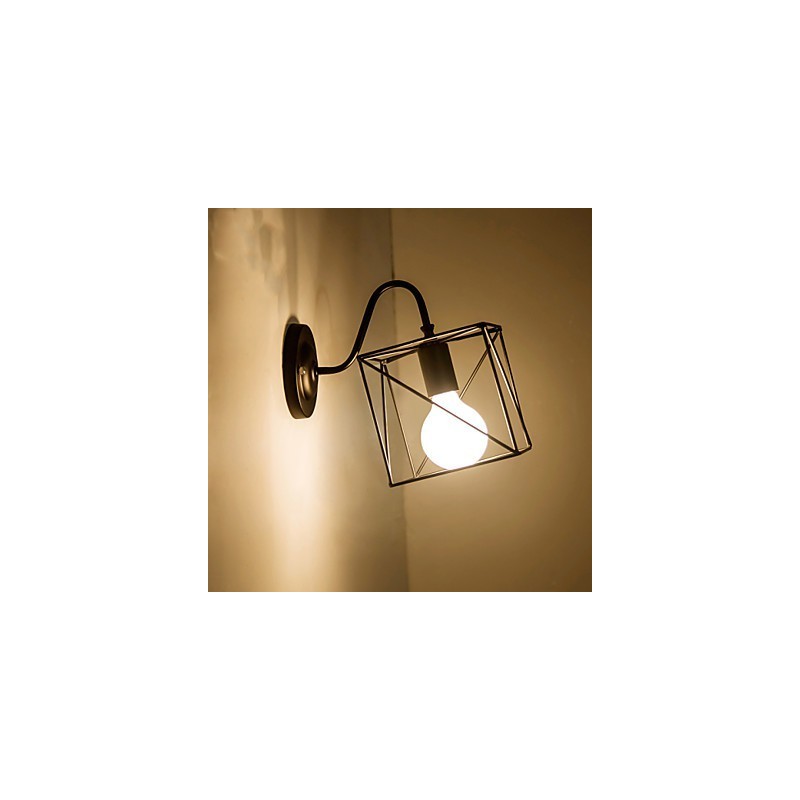 Luminárias de parede da indústria americana nostálgica vintage lron loft corredor luminária de parede para varanda