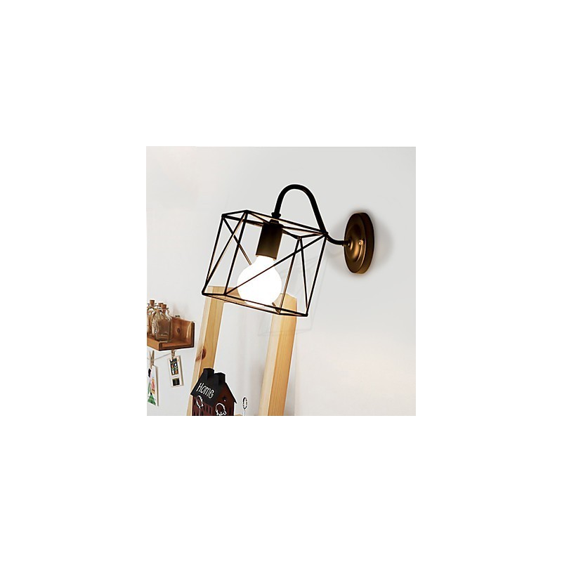Luminárias de parede da indústria americana nostálgica vintage lron loft corredor luminária de parede para varanda