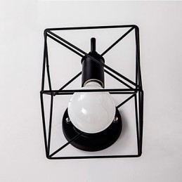 Luminárias de parede da indústria americana nostálgica vintage lron loft corredor luminária de parede para varanda