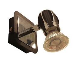 Luminárias de parede pretas modernas para banheiro 3W