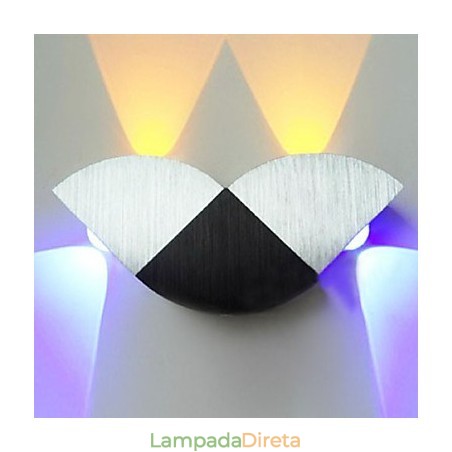 Mini Estilo Flush Mount Wall Lights Moderno Contemporâneo Metal Mini Estilo Flush Mount Wall Lights Moderno Contemporâneo Metal