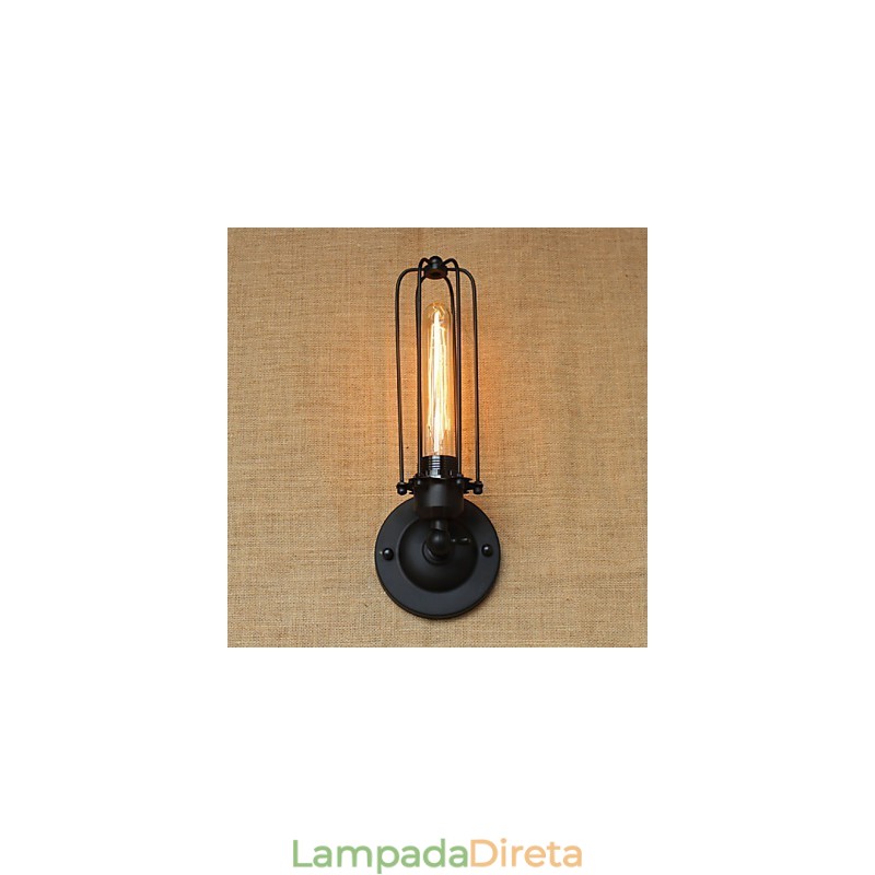 Retro Minimalista Industrial Cabeceira Corredor Escadas Varanda Decorativo Parede Sconce