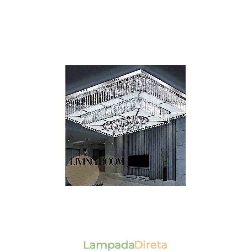 Montagem embutida de vidro contemporânea moderna