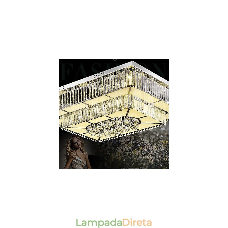Montagem embutida de vidro contemporânea moderna
