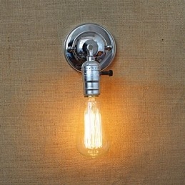 Interruptores rotativos American Rural Countryside Retro Moderno Edison Lâmpada Corredor Mini Sala de estar Lâmpada de parede