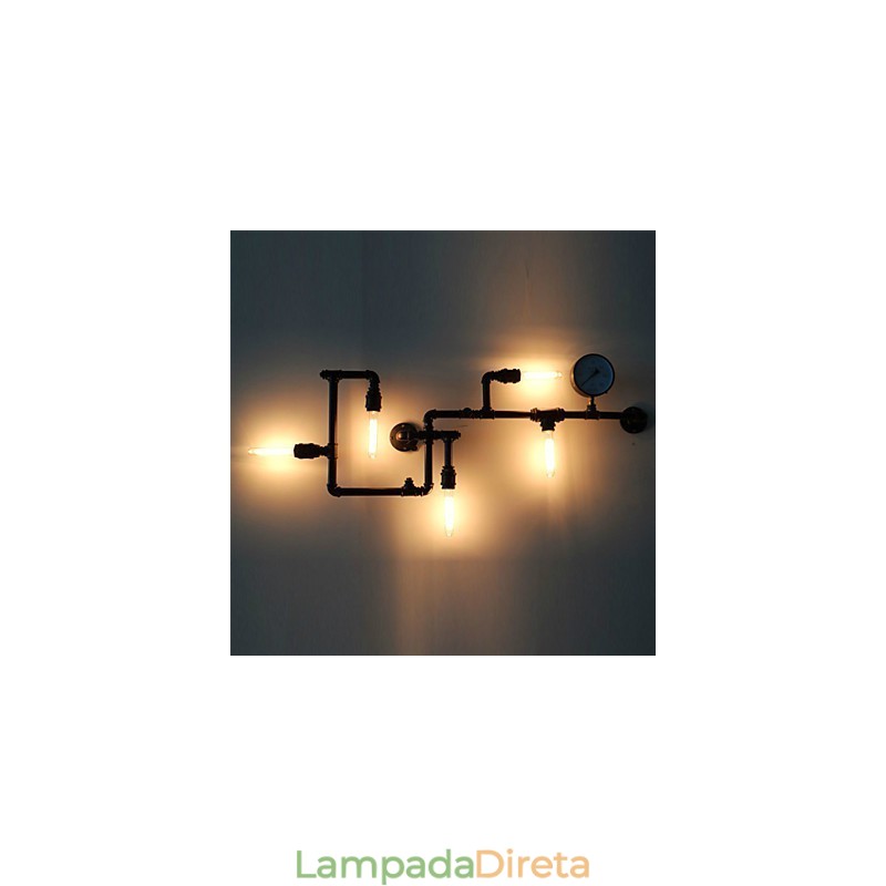 Apliques de parede Mini Style Moderno Contemporâneo Metal