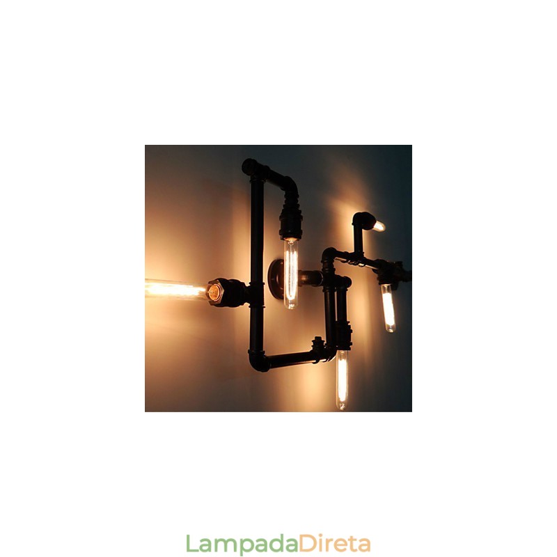 Apliques de parede Mini Style Moderno Contemporâneo Metal