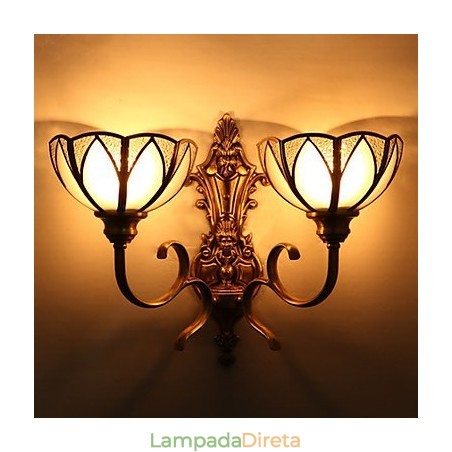 Apliques de parede Mini Style Traditional Classic Metal Apliques de parede Mini Style Traditional Classic Metal