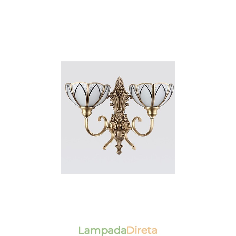 Apliques de parede Mini Style Traditional Classic Metal