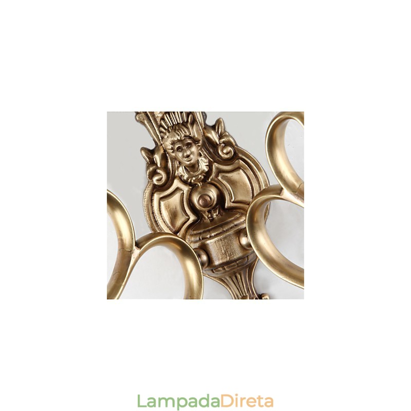 Apliques de parede Mini Style Traditional Classic Metal