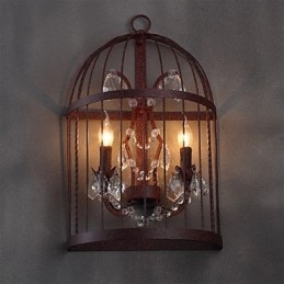 Apliques de parede Mini Style Traditional Classic Metal