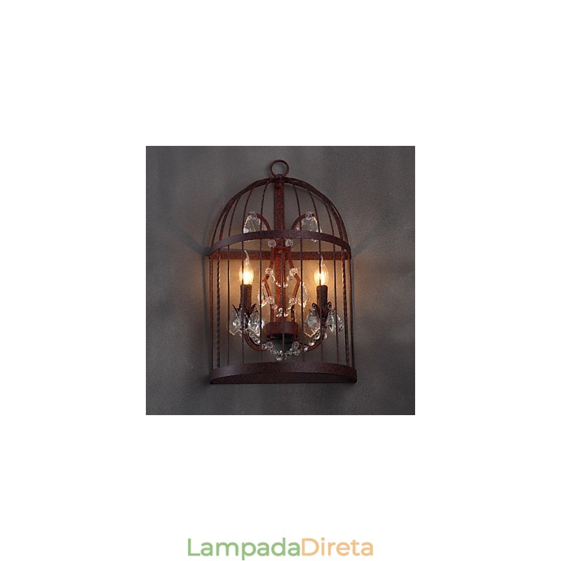 Apliques de parede Mini Style Traditional Classic Metal