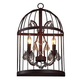 Apliques de parede Mini Style Traditional Classic Metal