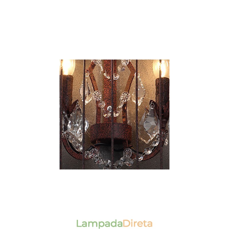 Apliques de parede Mini Style Traditional Classic Metal