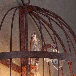 Apliques de parede Mini Style Traditional Classic Metal