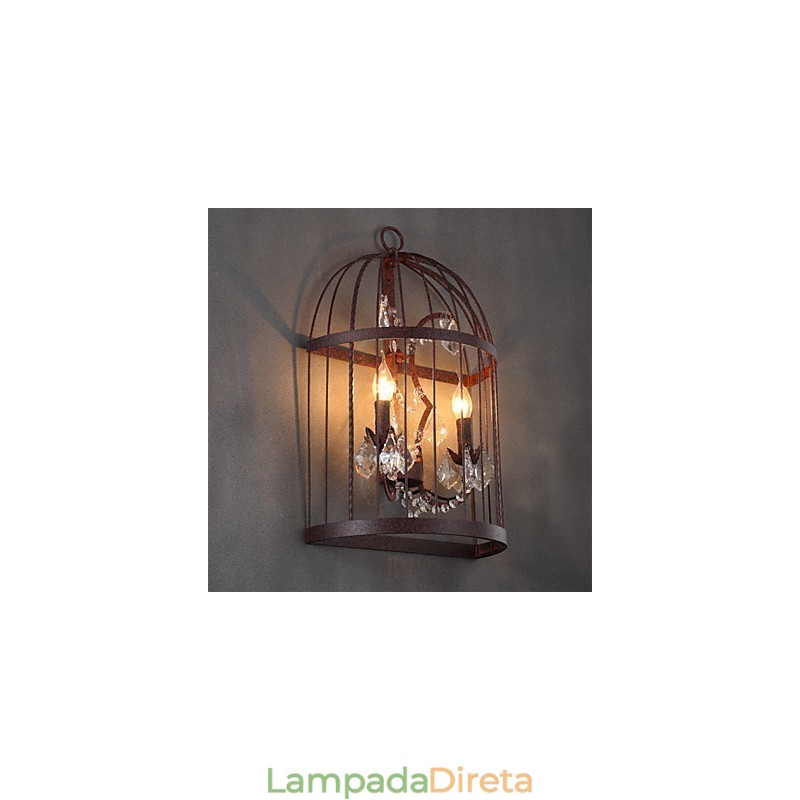 Apliques de parede Mini Style Traditional Classic Metal