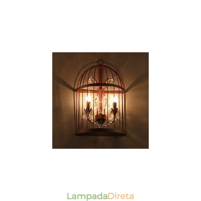 Apliques de parede Mini Style Traditional Classic Metal