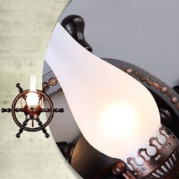 Luminária de parede One Light e vidro