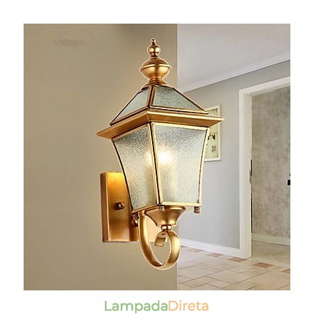Apliques de parede Mini Style Traditional Classic Metal Apliques de parede Mini Style Traditional Classic Metal