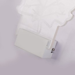 Luminária de parede acrílica PVC Lâmpada de luz Chip Moderna Contemporânea Metal