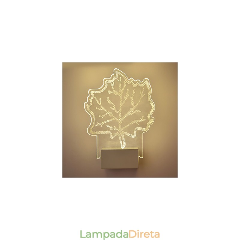 Luminária de parede acrílica PVC Lâmpada de luz Chip Moderna Contemporânea Metal