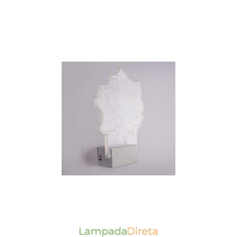 Luminária de parede acrílica PVC Lâmpada de luz Chip Moderna Contemporânea Metal