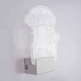 Luminária de parede acrílica PVC Luminária moderna contemporânea Metal