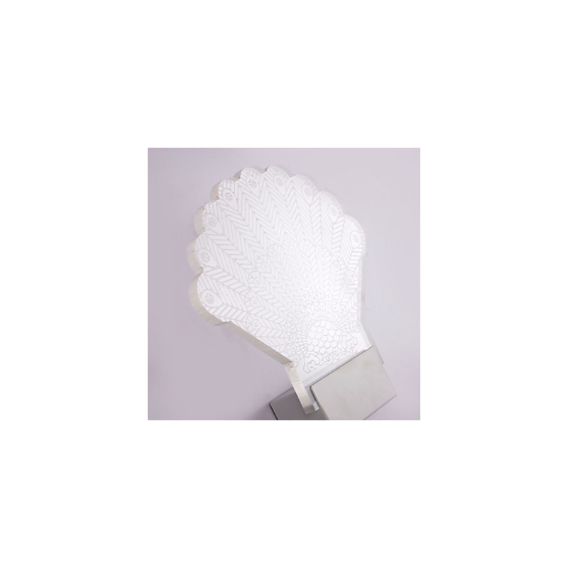 Luminária de parede acrílica PVC Luminária moderna contemporânea Metal