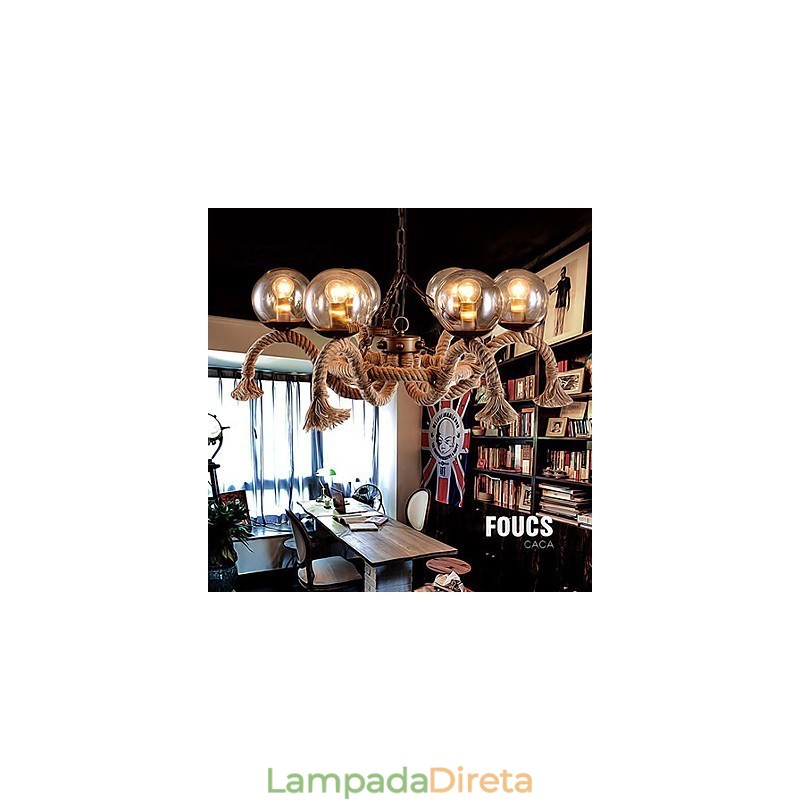 Lustre Mini Estilo Vintage Metal