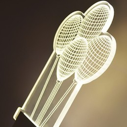Luminária de parede acrílica PVC Luminária moderna contemporânea Metal
