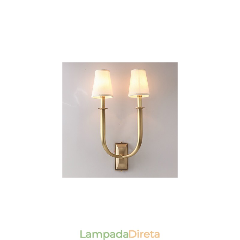 Mini Estilo Arandelas de Parede Country Metal