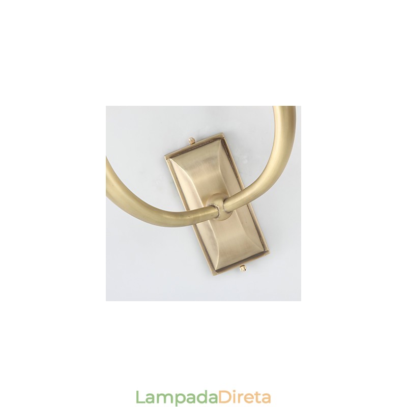 Mini Estilo Arandelas de Parede Country Metal